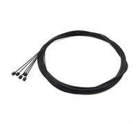 BildeeMait 2.1m PTFE for Bicycle Gear Cable 5 Pack for Pre-Stretched Inner Shifter Wire Galvanised Mountain Road Folding for Bike Maintenance