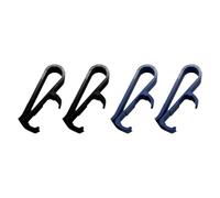BildeeMait 2 Pack Sun Visor Mount Camera Clip Bezel for Ooono CoDriver 1, Plastic Holder Bracket, Black