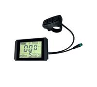 BildeeMait 24V-48V Electric for Bicycle Display -LCD10H, IP56 Waterproof Color Screen with Fault Codes and Adjustable Units