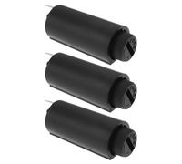 BildeeMait 3pcs 5x20mm Vertical Fuse Holder with Cover, 250V 10A Enclosed for Plastic Case Secure Circuit for Protection in Power Boards