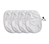 BildeeMait 4 Pack Microfiber Mop Pads for Morphy Richards 720021 720502 Steam Cleaner Compatible with 70495 720023 Washable Reusable for Hard Floors
