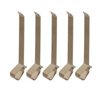 BildeeMait 5 Pack Metal Toilet Flush Plate Springs for Geberit Control Cover Gold for Replacement Part Compatible with 127.000 130.000 140.300