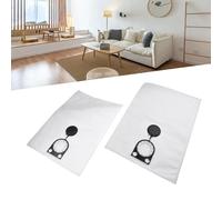 BildeeMait 6 Pack Fleece Filter Dust Bags for Metabo ASR 25 L, ASR 2025, ASR 35, ASR 50 L, for SC Robot Vacuum