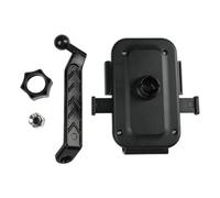 BildeeMait Alloy for Bicycle Phone Holder with One-Second Lock, Shock-Absorbing 6-Claw Mount for Motorcycle E-for Bike, Fits All Phones with Cases, Black