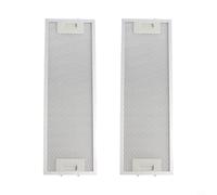 BildeeMait Aluminum for Range Hood Filters 525x162x9mm IAG9SE4 RS6W RSFR8S RS6S, 2 Pack 5 Layer Grease Trap for Replacement Parts Silver