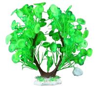 BildeeMait Aquarium Decor Artificial U Shape Tree for Plastic Plants Fish for Tank Size E