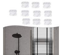 BildeeMait Blind Chain Connector Clips Roller and Vertical Blinds, for Plastic Pull Cord Joiners Roman Curtains, White 6x45mm, 30 Pcs