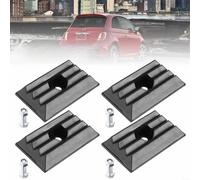 BildeeMait Buffer Suspension Set with for Leaf Spring Pads and Hardware 2006-On, Boxer, for OEM 1362685080, Black, 4 Pieces