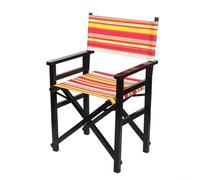 BildeeMait Canvas Directors Chair Cover Replacement Seat and Back Kit Replacement Outdoor Garden Patio Furniture Seat Covers(Multi-Color)