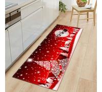 BildeeMait Christmas kitchen absorbent strip bedroom living room floor mat carpetThe Christmas carpet