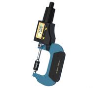 BildeeMait Digital Micrometer 0.001mm Resolution LCD Display Measuring Tool for Metalwork Mechanical Processing Making (Black)(25-50 MM)