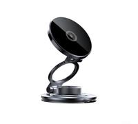 BildeeMait Fast Wireless Car Charger Mount 15W Magnetic Phone Holder Auto Sensor Clamp for Dashboard Windshield Compatible with for iphone for android Black(Gray)