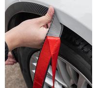 BildeeMait Flexible PVC Car Wheel Arch Trim Anti-Scratch for Fender Flare Protector Strong for Fit for Black 15m