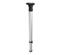 BildeeMait Foldable Adjustable Table Leg 520-770mm Telescopic Aluminum Alloy Support with Lock for RV for Caravan Boat, Silver