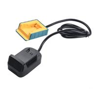 BildeeMait For 18V 20V Max Extension Cord Adapter Power Tool Parts with Wall Mount Compact Lightweight Design for Electric Drills(For)
