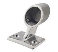 BildeeMait for 316 Stainless Steel Center Pillar Support Bracket 22mm 25mm Yacht for Kayak for Marine Accessories for Ship Yacht(22mm-Front)