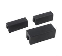 BildeeMait for Outboard Motor Support 3pcs Transom Saver Kit for Boats with Hydraulic Tilt - Robust Black PTR Material