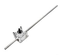 BildeeMait for Replacement Front Wheel Drive Transmission Assembly 106-3955 104-8696 Metal Gear Box 52.5cm Silver