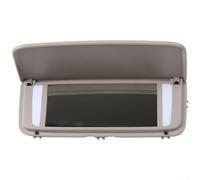 BildeeMait for XC60 2009-2012, XC90 2004-2012, S80 2006-2013, XC70 2007-2014, V70 2008-2014 Front Sun Visor Makeup Mirror Cover, ABS PC Material, Beige or Gray(Gray)