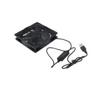 BildeeMait Hydraulic Motor USB Fan 120mm Long Life Span(120mm)