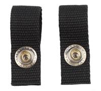 BildeeMait Ice Hockey Helmet Chin Strap with Single Snap, Polyester Replacement Accessory for Secure and Comfortable Fit, Ideal for Fast Skating and Checks, Black and White, 2 Pack