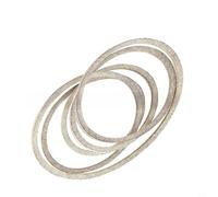 BildeeMait Lawn Mower Belt 07200023, 1 2 x 145.5 in Robust Fiber Construction Efficient Power Transfer, Lawn Tractor and Outdoor Mower Models, Easy Install for Replacement Accessory