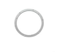 BildeeMait Lazy Susan Turntable Base Aluminium Alloy Smooth Ball Bearing Rotation for Kitchen Dining Table Serving Platters, Silver, 12-39cm(8in)