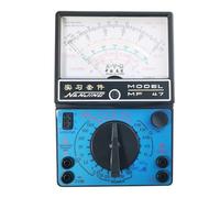 BildeeMait MF47 DIY Analog Multimeter Kit, Capacitance DC Current Voltage Resistance Measurement, Educational Assembly 165x112x49mm
