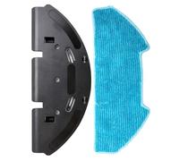 BildeeMait Mop Bracket with Pads for Replacement for Redkey R10 Robot for Vacuum, Plastic and Microfiber Cleaning Kit