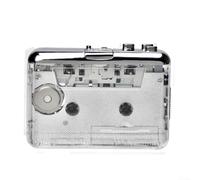 BildeeMait Portable Cassette Recorder Metal ABS Build Type-C