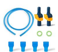 BildeeMait Silicone Hydration Bladder Nozzle for Replacement with Adjustable Flow Control, Leak-Proof Hose Connector Kit Camping and Hiking Gear(B)