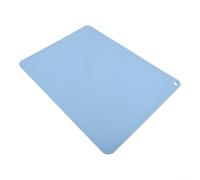 BildeeMait Silicone Mat 400x300mm for 3D Printer Resin Transfer Light Blue Non-Stick Spill Tray for Cleaning Cured Resin 1 Pack