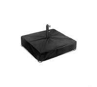BildeeMait Square Umbrella Base Cover 420D Oxford Cloth Waterproof Rainproof with Courtyard Balcony Pool Area Black 30x30x5 Inch(42 42 x 5inches)