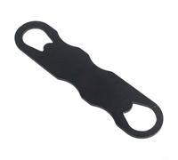 BildeeMait Stainless Steel Multifunctional Wrench for Bushing, Ergonomic Hand Tool with Large Grip for Gunsmithing and DIY Repairs, 5.43 Inch, Black