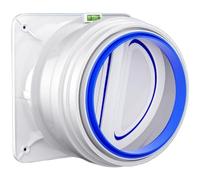 BildeeMait Upgraded Kitchen Check Valve Smoke Stopper ABS for Plastic for Range Hood Vent Size for A