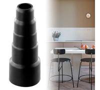 BildeeMait Vacuum Cleaner Hose Adapter for Wet & Dry Vacuums, 5-Piece 22-50mm PVC Power Tool Dust Extractor Connector Compatible with Guild and Vacmaster