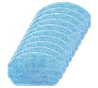 BildeeMait Washable Microfiber Mop Cloths for Nedis WIFIVCR001CBK Robotic for Vacuum Cleaner Accessory(10 PACK)