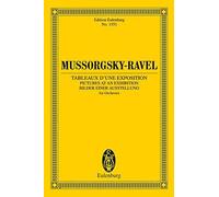 Bilder einer Ausstellung: Instrumentation von M, Mussorgskij Sheet mu.