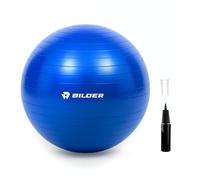 BILDER - Non-slip Fitball with Inflation Pump Included, Durable and Anti-Burst Fitness Pilates Ball for Warming, Exercises, Gymnastics and Yoga - Home and Office Gym Equipment, 65 cm