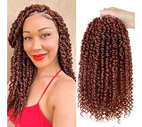Bileaf Pre-twisted Passion Twist Crochet Hair for Black Women 12 Inch #350