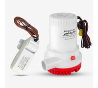 Bilge Pump 12V 2000GPH, Electric Marine Submersible Bilge Pump 1-1/8" (29mm) with Float Switch, Low Noise,Corrosion-Resistant casing, for Boats, Ponds, Pools,Yacht