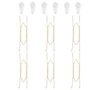 Bilillo 6 Pack Plate Hangers for the Wall, Fits 10-14 inch Decorative Plate