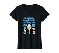 Bilingual Grandma I Speak English & Baby Talk T-Shirt