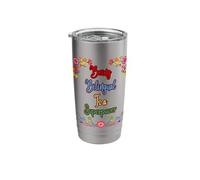 Bilingual Pride Celebrate Your Superpower Hispanic Roots Stainless Steel Insulated Tumbler