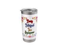 Bilingual Pride Celebrate Your Superpower Hispanic Roots Stainless Steel Insulated Tumbler