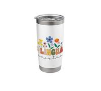 Bilingual Spanish Teacher Dual Language School Maestra Stainless Steel Insulated Tumbler