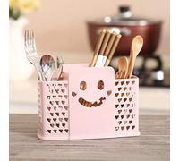 BIlinl Kitchen Draining Rack Cage Cutlery Chopsticks Spoon Holder Storage Box Plastic