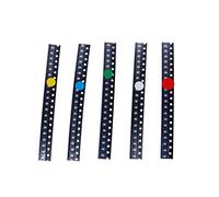 BIlinli 100 Pcs 5 Colors SMD 0805 LED Light Red Green Blue Yellow White Assotment Kit