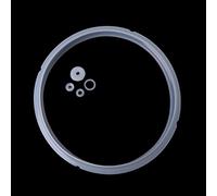 BIlinli 20cm Silicone Rubber Gasket Sealing Ring For Electric Pressure Cooker Parts 3-4L