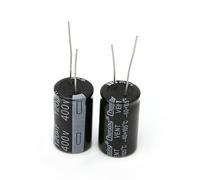 BIlinli 2Pcs Aluminum Electrolytic Capacitor 120uF 400V 18x30mm Radial 400V120uF